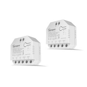 Dualr3 Sonoff Wifi Smart Curtain Switch Dual Relay Power Metering 2-pack