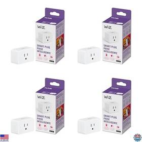 B0d487ncxh Stanley Smart Plug 4 Pack - Voice Control Motion Detection Sunset To Sunrise
