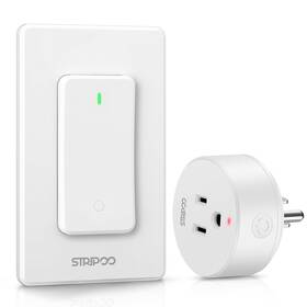 Stripoo Rwls001 Garbage Disposal Wireless Switch Remote Control Outlet 15a/1500w Plug-in Pow