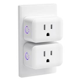 Bhc1812u-wifi-2 Syantek Smart Plug Home Wifi Outlets Compatible With Alexa And Google Assistan