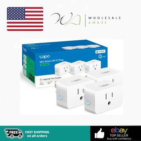 I5dq6tlb2 Tapo Tp-link Matter Supported Smart Plug Mini Compact Design 15a/1800w Max
