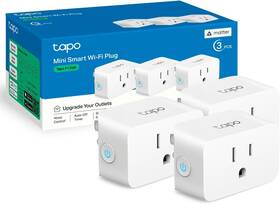 1800w Tapo P125m New 3-pack Tp-link Matter Supported Smart Plug Mini Compact 15a Max