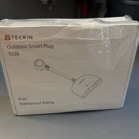 Teckin Ss36 Outdoor Wi-fi Smart Plug 2 Outlets Waterproof White