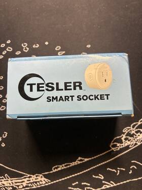 Tesler 827d5 Smart Socket Wifi Remote Control Plug - New