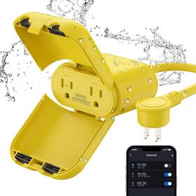Pqr21 Tienda De Elegrp Enchufe Atenuaci N Inteligente Para Exteriores Impermeable Ip66