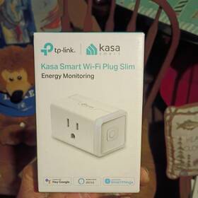 249185 Tp-link Ac Kp115 Kasa Smart Wi-fi Plug Slim Energy Monitoring