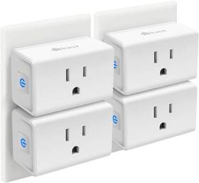 Tp-link 313019271263 Kasa Smart Plug Mini 15a Home Wi-fi Outlet Works With Alexa Google