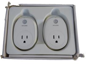 Hs110 Tp-link 845973095628 Smart Wi-fi Plug 2 Pack With Energy Monitoring Damaged Box