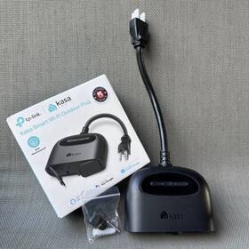 Kasa-ep40 Tp-link Kasa Ep40 Outdoor Smart Plug 2 Wi-fi Outlets Ip64 Weather Resist Euc