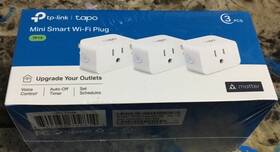 Tp15 Tp-link 3-pack - Tapo Smart Wi-fi Plug Mini With Matter White