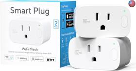 U-tec 850061507426 Utec Smart Plug Wi-fi Mesh Outlet 15a Ultra Efficient Compatible