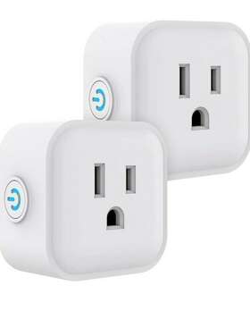 Ultrapro 030878514101 Smart Plug Wifi Outlet Works With Alexa Echo And Google Home No Hub Re