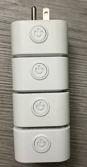 51411 Ultrapro Plug-in Mini Wifi Smart Switch 4 Pack 2.4ghz Alexa Hey Google