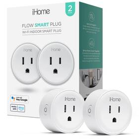 Un Brand 445007926909 Smart Plug 15a Wi-fi Outlet Works With Alexa And Google Home App Control Timer