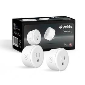 Velds 445027155181 Smart Plug Compatible With Alexa And Google Home Wifi Enabled No Hub Required