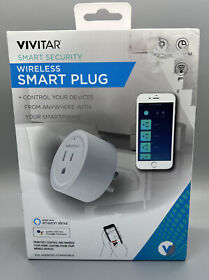 Ha1004 Viviparous Smart Security Plug Works With Alexia And Mobile Device Nib