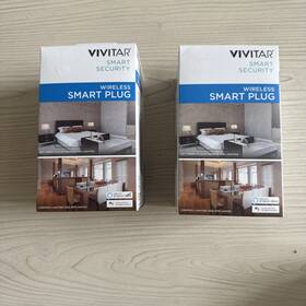 Vivitar 681066924297 Smart Security Wireless Plug 2 Boxes
