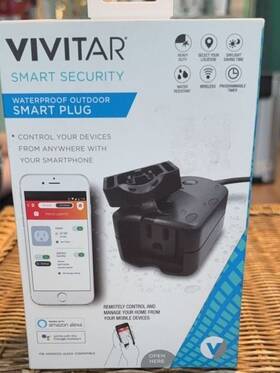 Vivitar Ha-1006-out Smart Security Waterproof Outdoor Plug