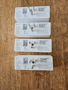 52109240 Wemo 4-pack Mini Wifi Smart Plug - Ex-cond
