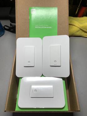 Wl5040 Wemo Wi-fi Smart Plug And Light Switch Set White