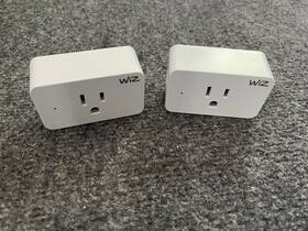 Wiz 046677603700 2x Wi-fi Smart Plug White