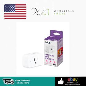 60730-1 Wiz 605450/ Smart Plug Gen 2 Pack Of 1 Type B Connects To Your Existing 2.4 Ghz
