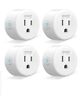 Wp5-4pack Gosund Smart Plug Wifi Outlet Works With Alexa And Google