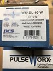Ws1dl-10-w Powerline Control Systems Pcs Pulseworx Upb Dimmer Wall Switch White