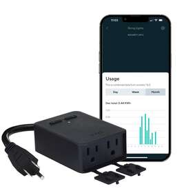 Wlppo1-1-c Wyze Smart Home Indoor/outdoor Plug Wifi Enabled Black