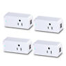 Yx-ws03 Kootion Pack Smart Plugs Wifi Remote App Control Timer Switch