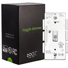 Zen24 Zooz Dimmer Switches Plus Toggle Light Ver White 853478006247