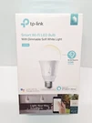 Tp-link Kasa LB100 Dimmable Smart Wi-fi Bulb, 50W White New Sealed. Fixed Price $18.99.
