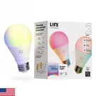 Lifx Everyday A19 Smart Light Bulbs 2 Pack, 800 Lumens Rgb Color Changing Led. Fixed Price $52.20.