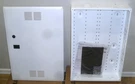 Leviton 21" Structured Media Enclosure With Vented Door, Metal, White. Fixed Price $89.00.