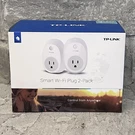 New Tp-link HS100 Remote Access Smart Wifi Wall Plug Kit 2-PACK Alexa Compatible. Fixed Price $13.96.