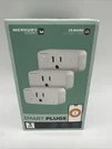 Merkury Smart Wi-fi Plug,compatible With Alexa And Google Assistant,white 15 Amp. Fixed Price $19.99.