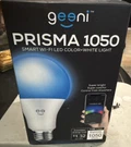Geeni Prisma 1050 Wi-fi Light Bulb, Large (pack Of 1), Sealed Hlc. Fixed Price $13.00.