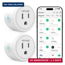 Ghome Smart Plug, Wifi Plugs Work With Alexa And G. Home, Outlet. Fixed Price $25.98.