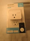 Merkury Smart Wifi Plug Outlet Voice Assist Alexa Phone App. Fixed Price $9.99.