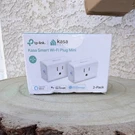 Tp-link Kasa Smart Wi-fi Plug Mini EP10P2 2-PACK, Alexa Google Assistant Type B. Fixed Price $8.40.