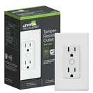 Leviton Decora Smart Outlet, Tamper-resistant 15A, Wi-fi 2ND Gen, Works White. Fixed Price $49.51.