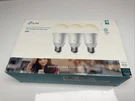 Tp-link Smart Light Bulb Wi-fi Led 3 Pack LB100 Soft White Dimmable Alexa. Fixed Price $23.75.