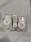 Etekcity Remote Control Switches Outlet- Lot Of 2 W/ Learning. Fixed Price $21.95.