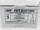 Feit Electric Outdoor Smart Wi-fi Dual Outlet Wall Plug Black 3 Pack. Fixed Price $36.50.