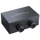 4-WAY Stereo L/r Sound Channel Bi-directional Audio Switcher 4(2)-IN-2(4) Out. Fixed Price $27.95.