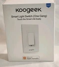 Koogeek KH01 Smart Light Dimmer (two Gang) In New Factory Sealed Box -white. Fixed Price $25.99.