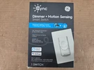 Ge Cync Smart Dimmer Light Switch & Motion Sensor, No Neutral Wire Required,. Fixed Price $35.00.