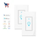2PCS Smart Light Switch, Compatible With Alexa, Google Home Ifttt, App And Voic. Fixed Price $26.24.