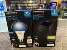 Merkury Innovations Indoor/outdoor Wi-fi Smart Plug & Led Bulb. Fixed Price $24.99.