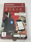Westinghouse 2 Outlet Outdoor Smart Plug - Weather Resistant Pre Owned. Fixed Price $15.00.